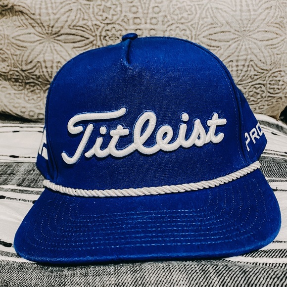 Titleist Tour Rope Flat Ball Cap